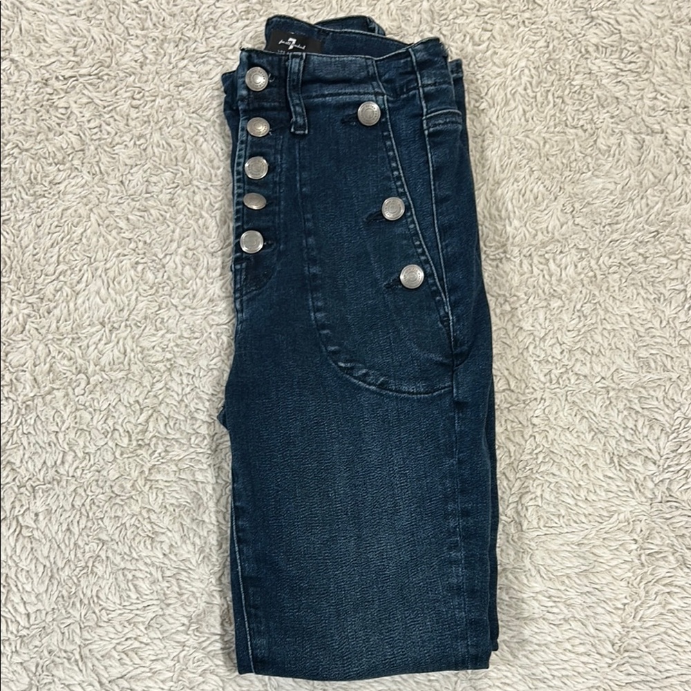 7 For All Mankind High-Waisted Jeans - Picture 4 of 5